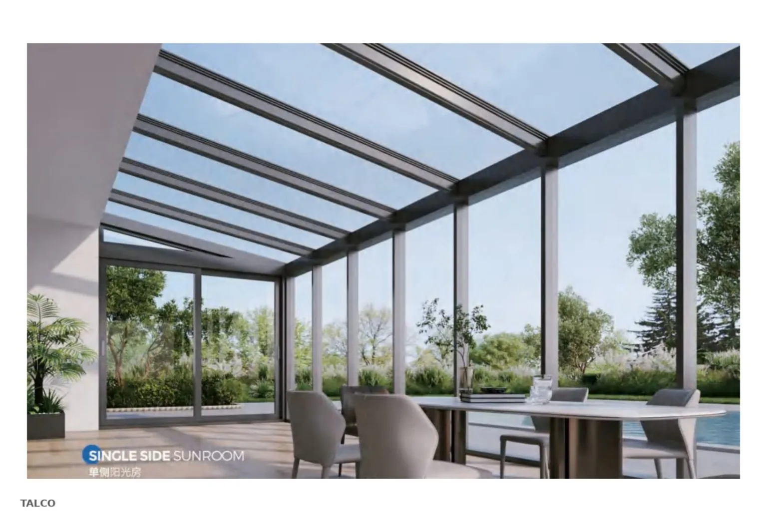 TALCO sunrooms visual reference