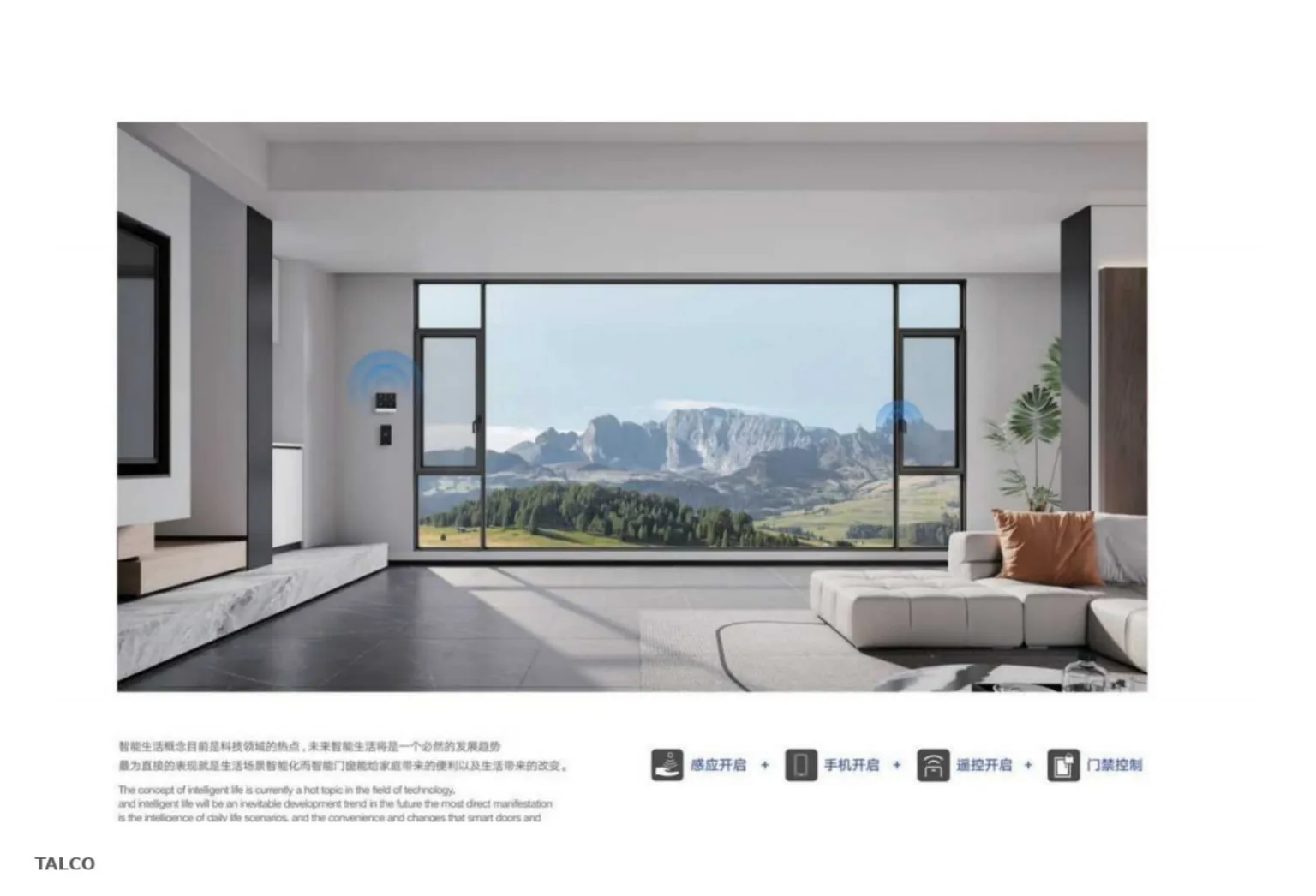 TALCO windows visual reference