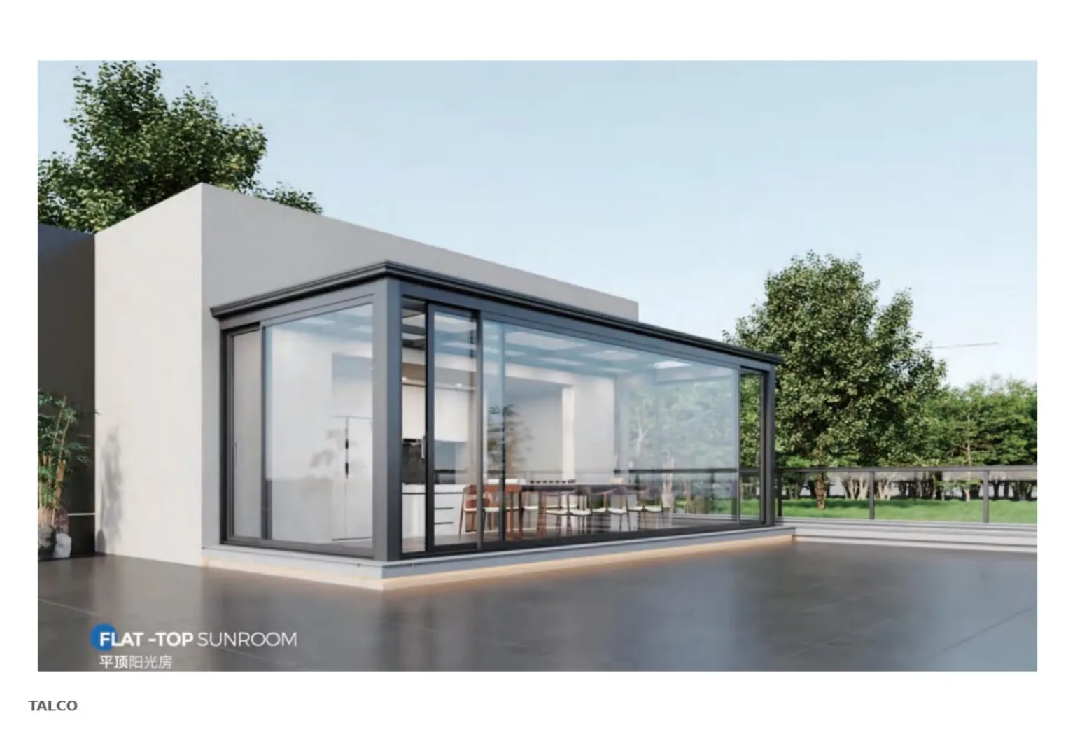 TALCO sunrooms visual reference