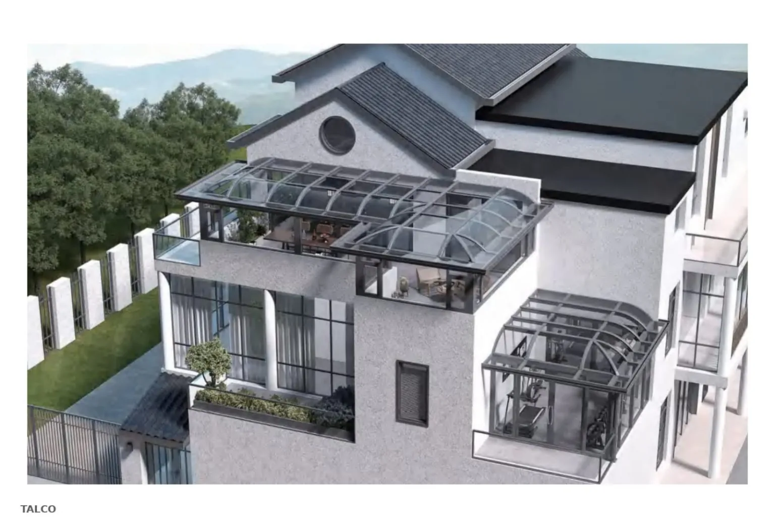 TALCO sunrooms visual reference